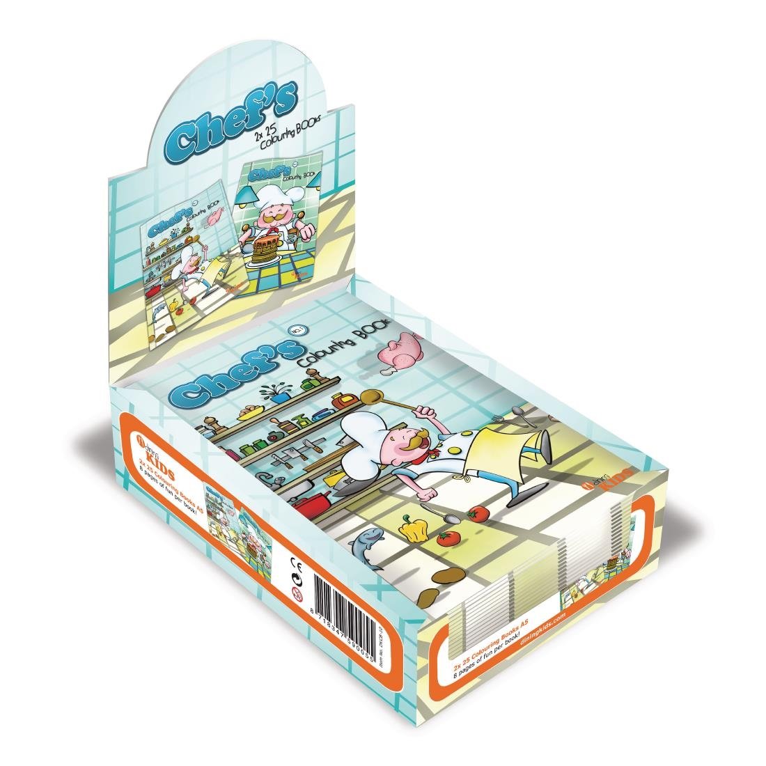 dining kids kleurboeken chef (50 stuks) Dining Kids kleurboeken Chef (50 stuks)