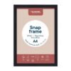 Europel Klapframe A4 25mm Mat Zwart