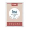 Europel Snap Frame A3 25mm Mat Wit