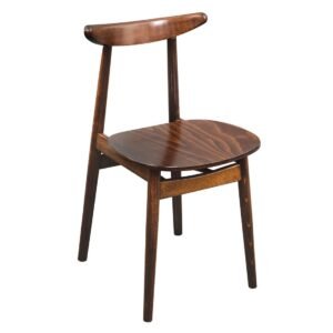Fameg Walnoot Bijzetstoel (2 stuks)