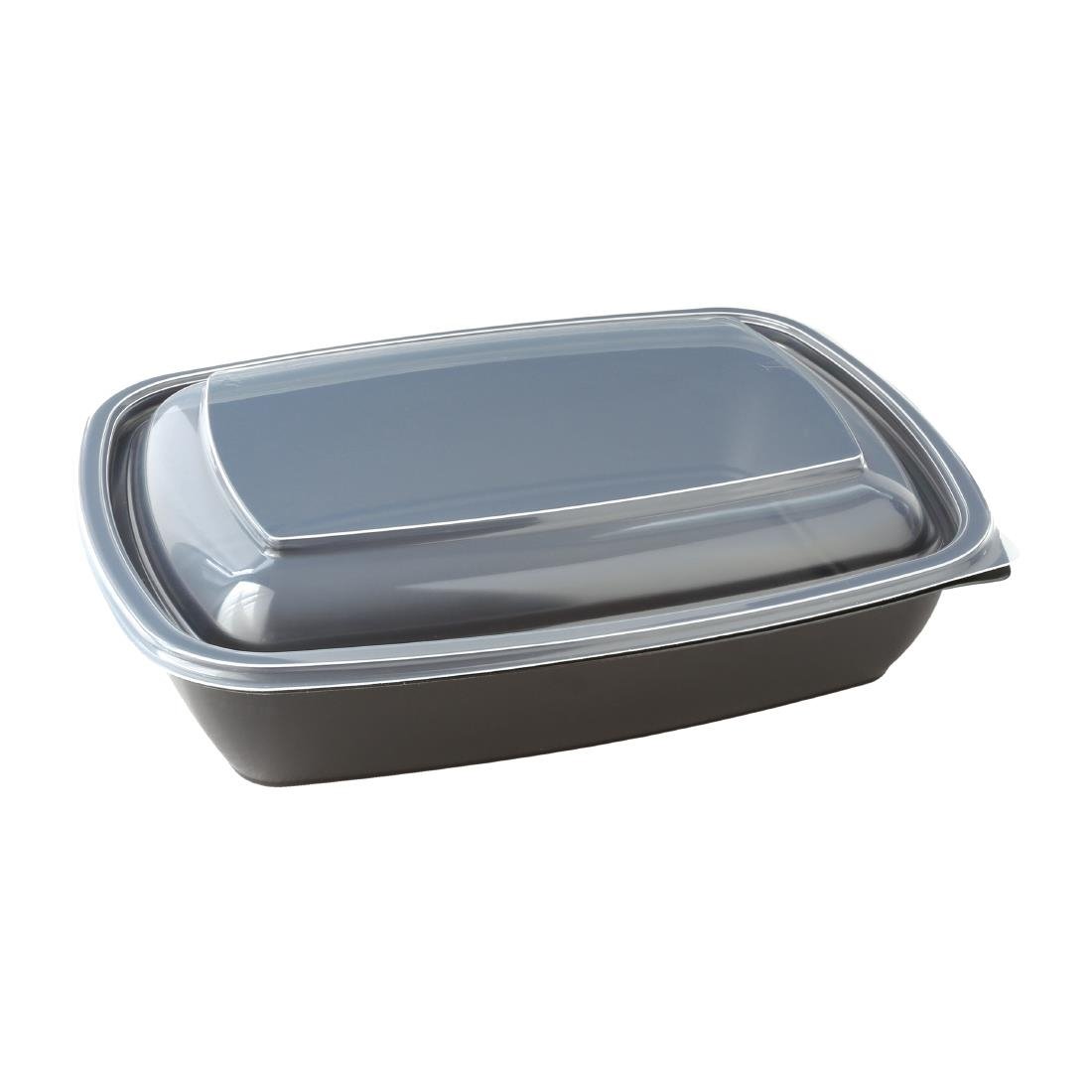 fastpac middelgrote rechthoekige voedselcontainers 900ml (300 stuks) Fastpac middelgrote rechthoekige voedselcontainers 900ml (300 stuks)