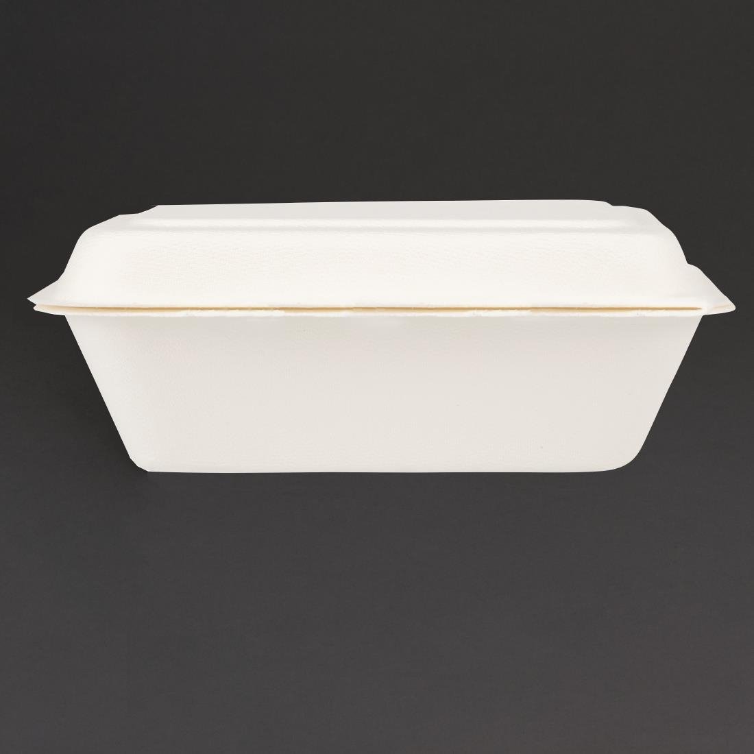 fiesta compostable bagasse maaltijddozen 182mm (250 stuks) Fiesta Compostable bagasse maaltijddozen 182mm (250 stuks)
