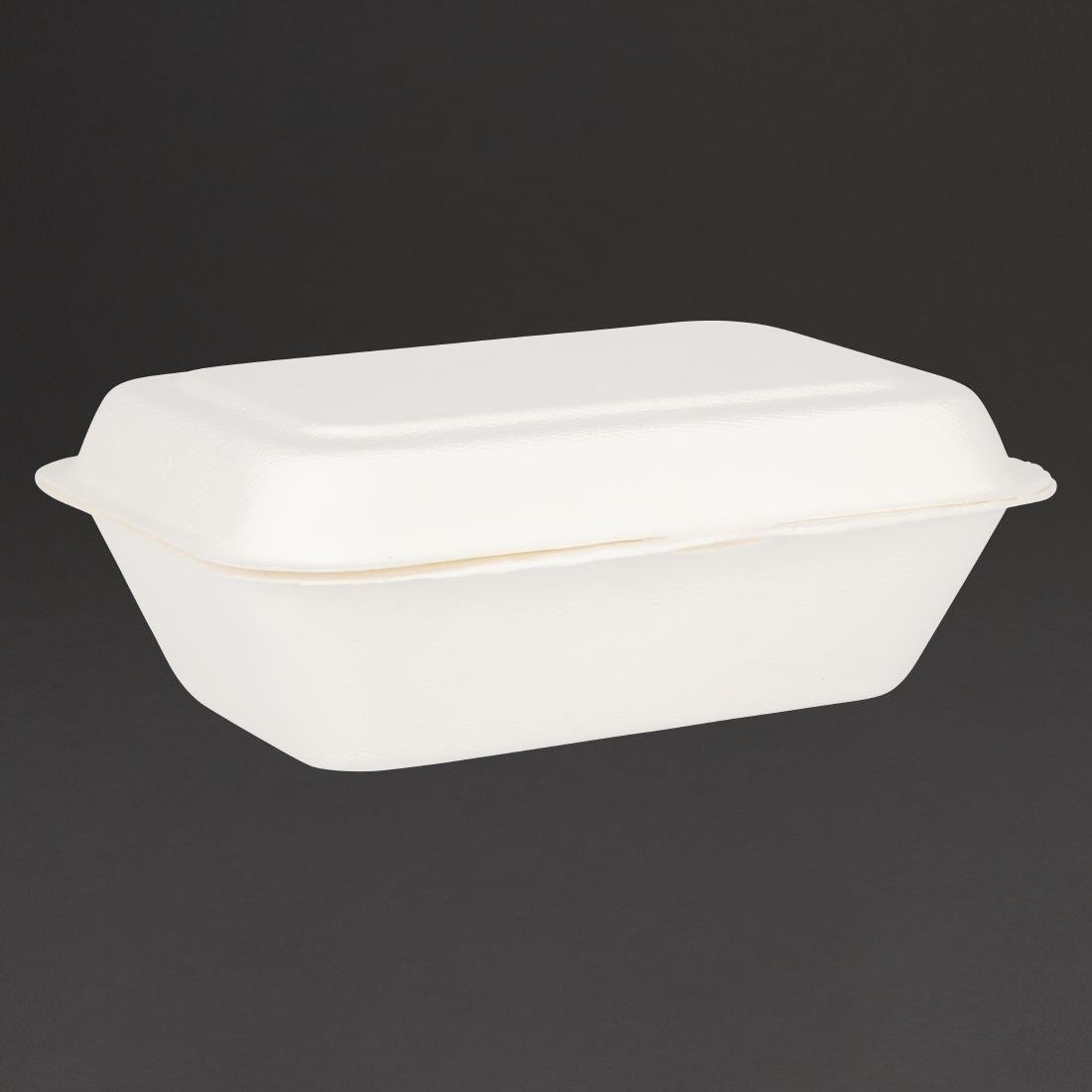 fiesta compostable bagasse maaltijddozen 182mm (250 stuks) Fiesta Compostable bagasse maaltijddozen 182mm (250 stuks)