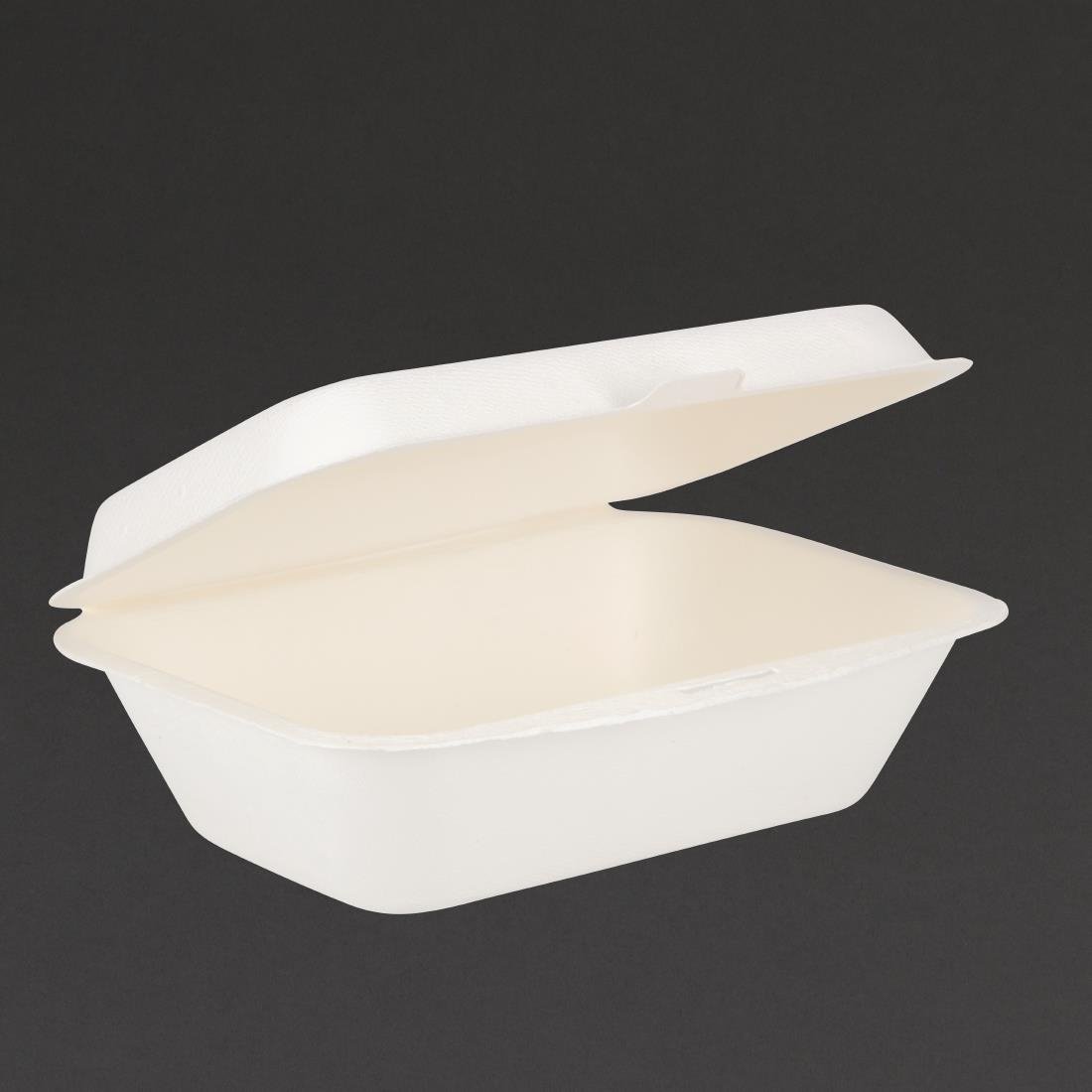 fiesta compostable bagasse maaltijddozen 182mm (250 stuks) Fiesta Compostable bagasse maaltijddozen 182mm (250 stuks)