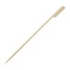 Fiesta Compostable composteerbare bamboe prikkers met peddelvorm 21cm (100 stuks)