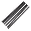 Fiesta Compostable composteerbare papieren rietjes 140mm zwart Individueel verpakt (250 stuks)