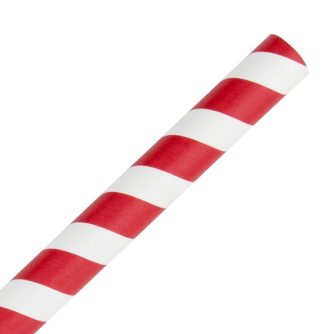 fiesta compostable rood/wit gestreepte papieren smoothierietjes 21cm (250 stuks) Fiesta Compostable rood/wit gestreepte papieren smoothierietjes 21cm (250 stuks)