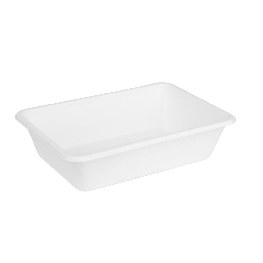 fiesta composteerbare bagasse voedsel container basissen 650ml (100 stuks) Fiesta Composteerbare Bagasse Voedsel Container Basissen 650ml (100 stuks)