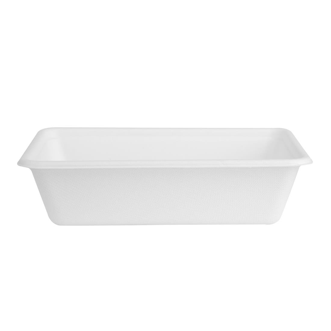 fiesta composteerbare bagasse voedsel container basissen 650ml (100 stuks) Fiesta Composteerbare Bagasse Voedsel Container Basissen 650ml (100 stuks)