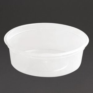 Fiesta recyclebare plastic magnetronbestendige delicatessenpotten 50ml (100 stuks)