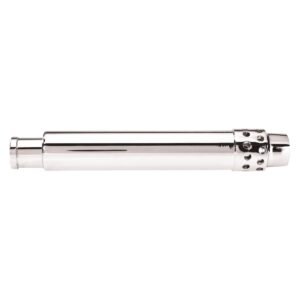 Gastro M RVS overlooppijp 28cm met RVS filter voor spoeltafels, bakken en cheftafels