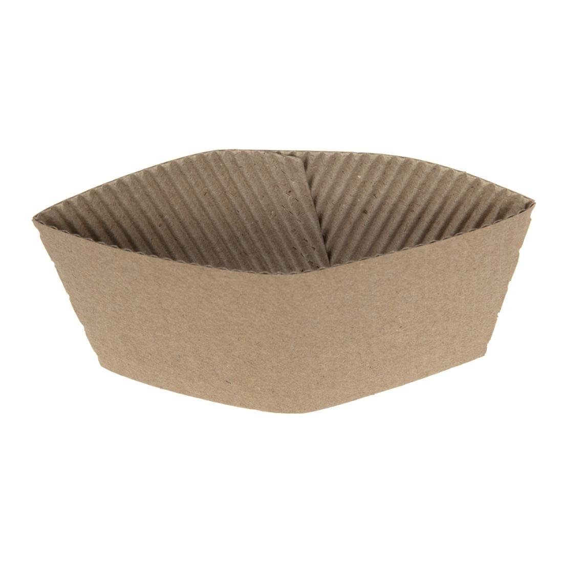 golfkartonnen beker sleeves voor 22,7cl bekers (1000 stuks) Golfkartonnen beker sleeves voor 22,7cl bekers (1000 stuks)
