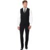 Herenpantalon zwart standaard lengte 79cm