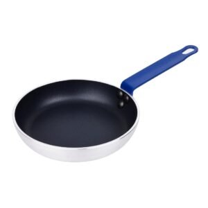 Hygiplas Aluminium Antikleef Teflon Platinum Plus Koekenpan met Blauwe Handgreep 19cm
