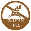 Hygiplas glutenvrij voedseletiketten (1000 stuks)