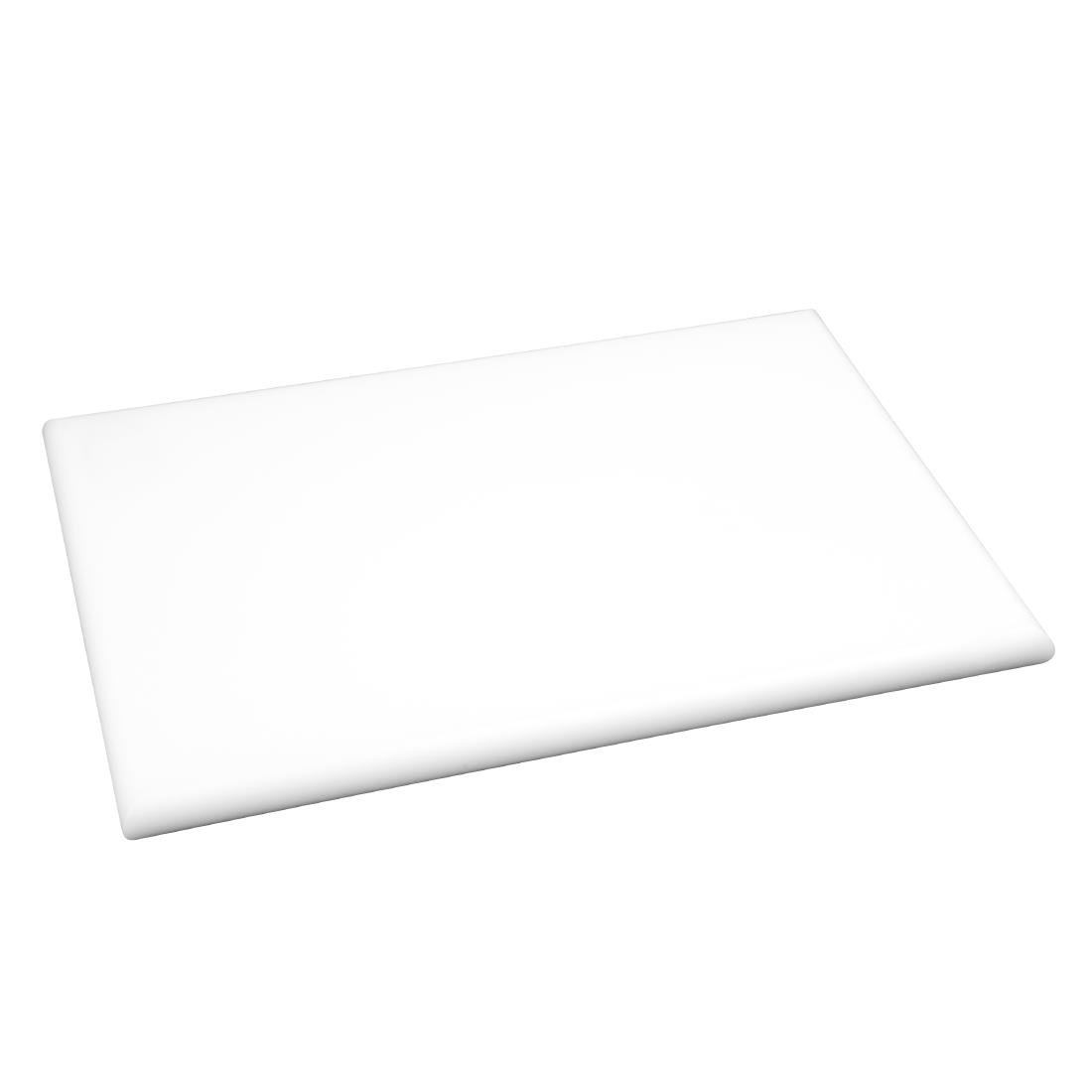 hygiplas hdpe snijplank wit 450x300x25mm Hygiplas HDPE snijplank wit 450x300x25mm