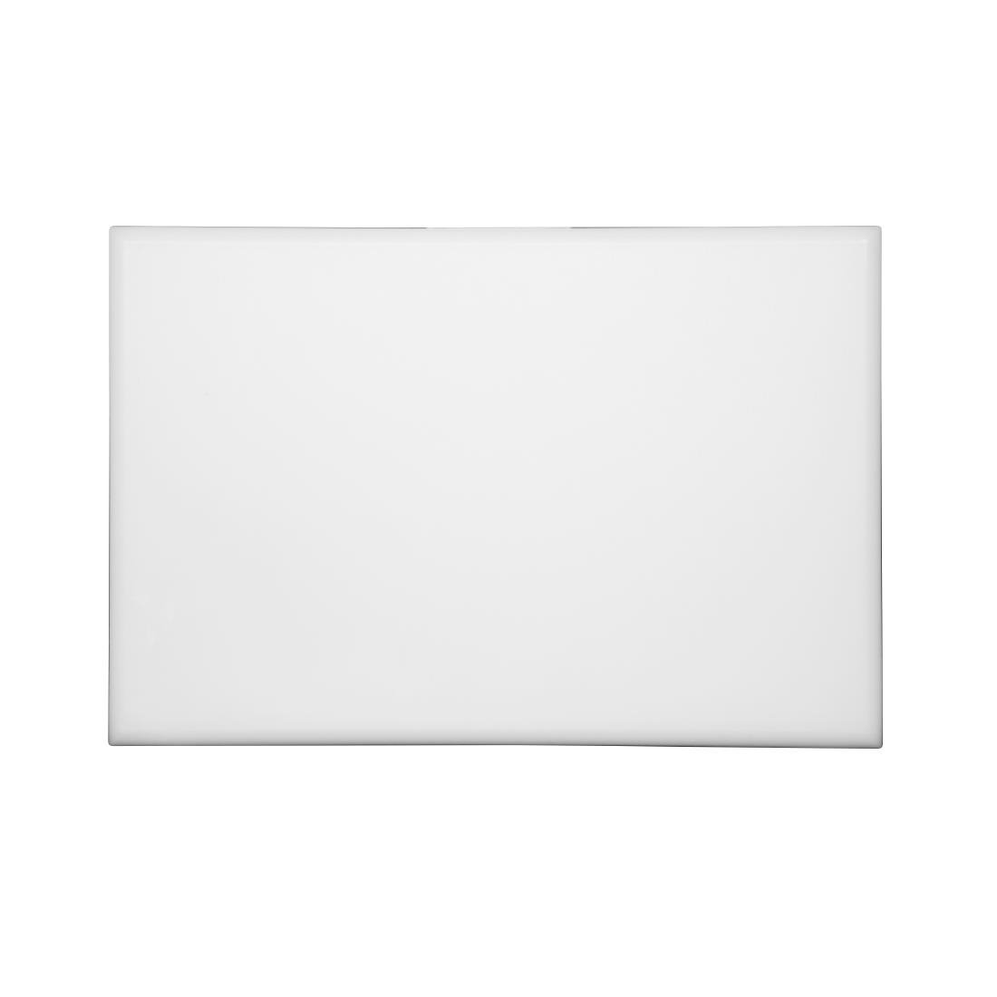 hygiplas hdpe snijplank wit 450x300x25mm Hygiplas HDPE snijplank wit 450x300x25mm