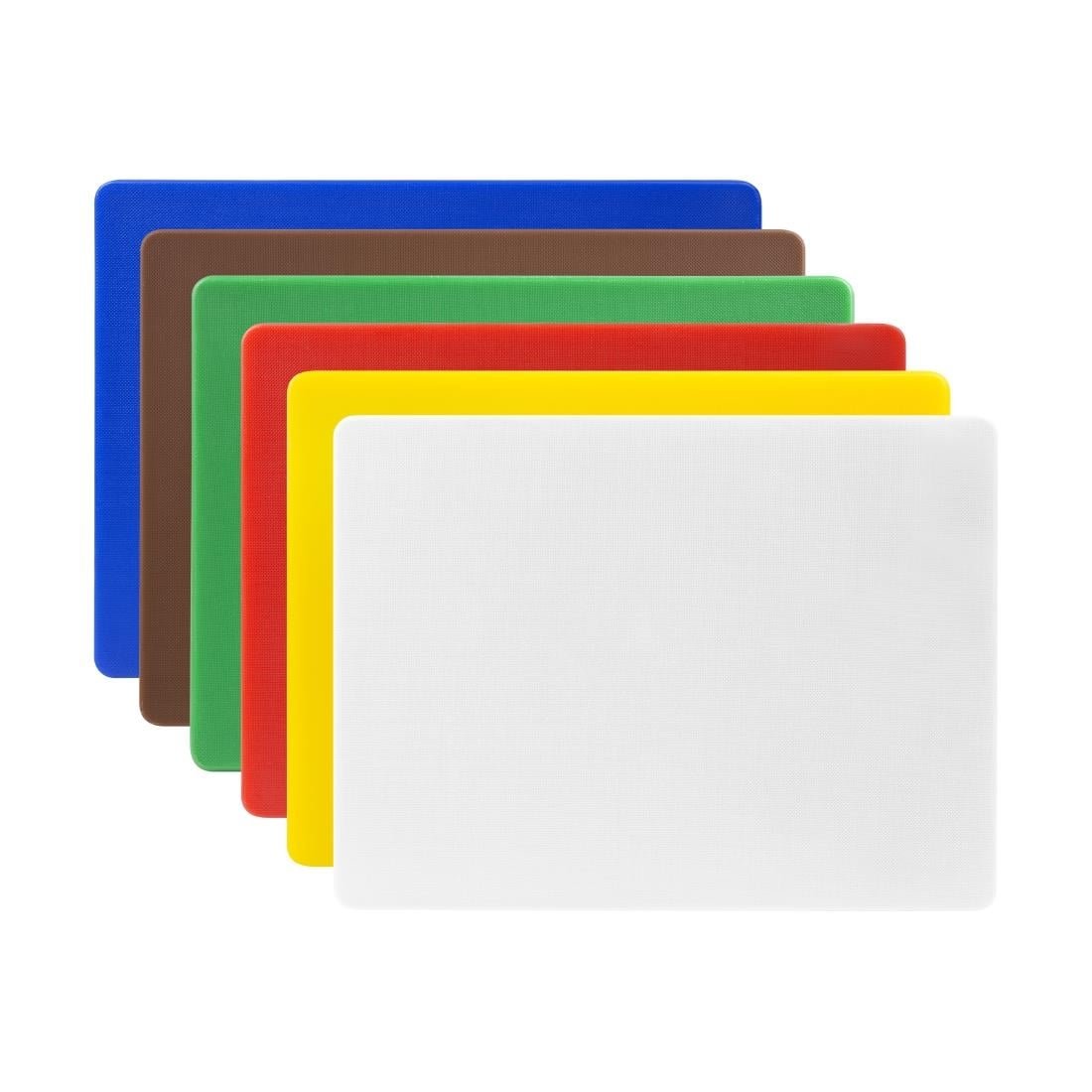 hygiplas kleine ldpe snijplanken set 300x225x10mm (6 stuks) Hygiplas kleine LDPE snijplanken set 300x225x10mm (6 stuks)