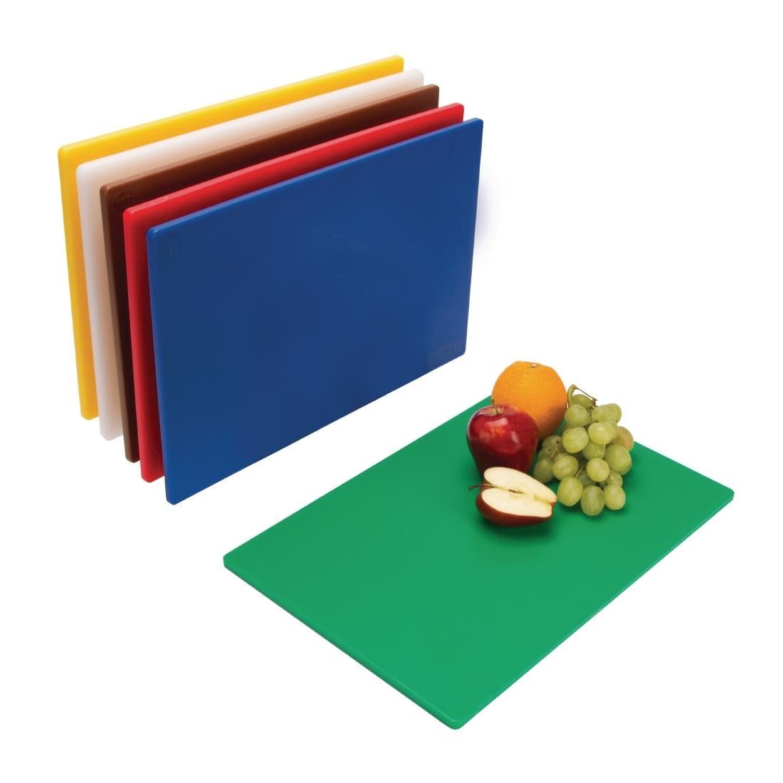 hygiplas ldpe snijplanken haccp 450(b) x 300(l) x 10(h)mm (6 stuks) Hygiplas LDPE snijplanken HACCP 450(B) x 300(L) x 10(H)mm (6 stuks)