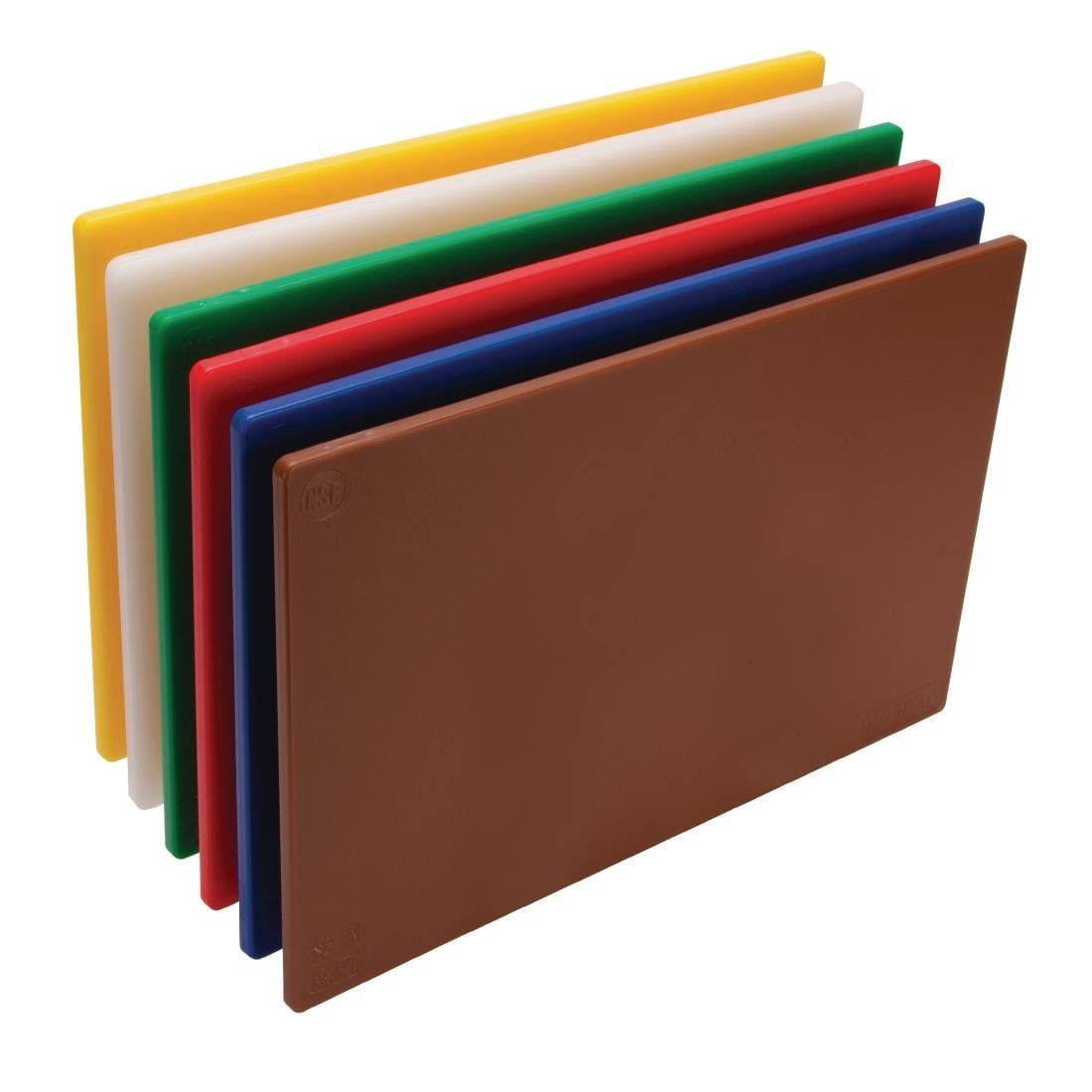 hygiplas ldpe snijplanken haccp 450(b) x 300(l) x 10(h)mm (6 stuks) Hygiplas LDPE snijplanken HACCP 450(B) x 300(L) x 10(H)mm (6 stuks)