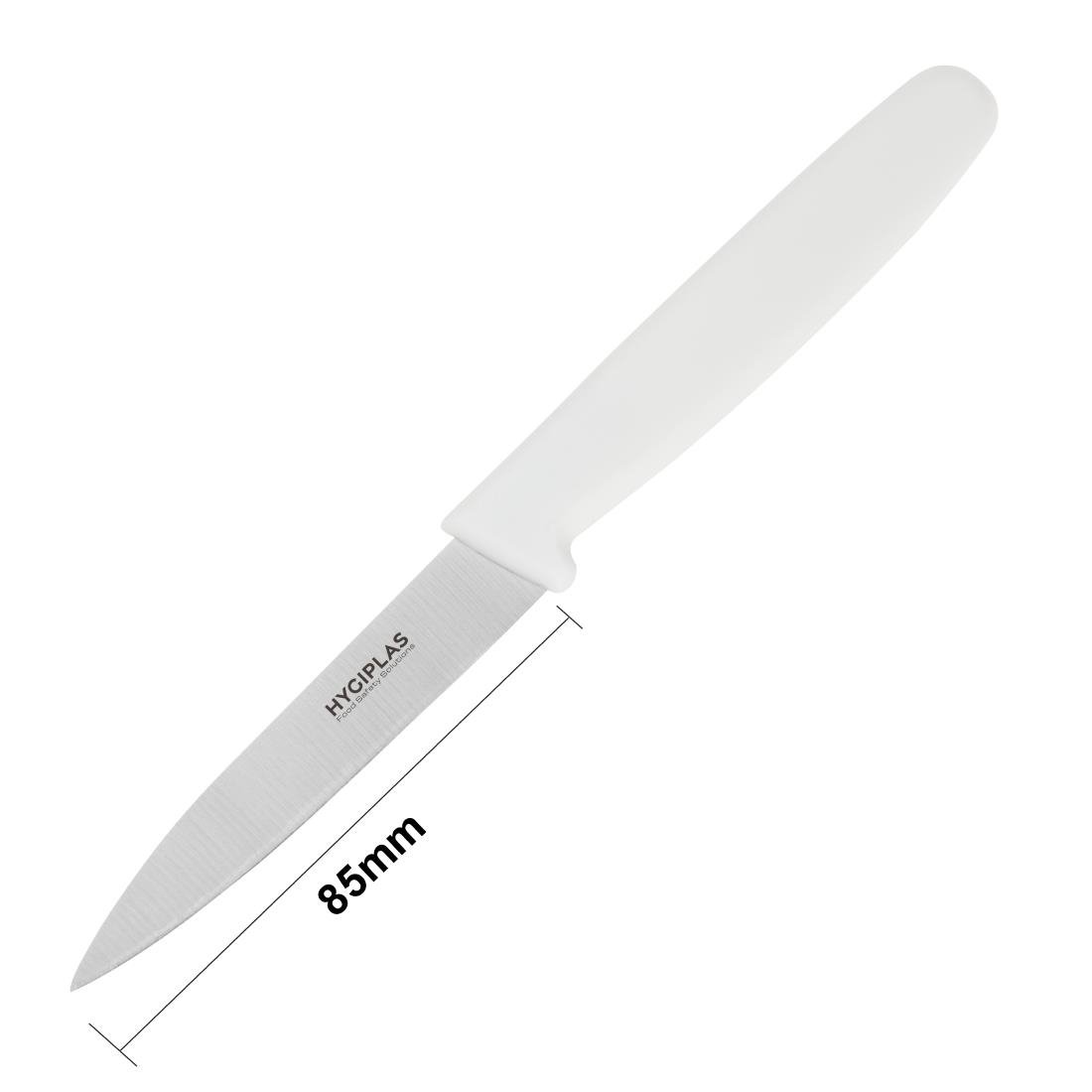 hygiplas officemesje 7,5cm wit Hygiplas officemesje 7,5cm wit