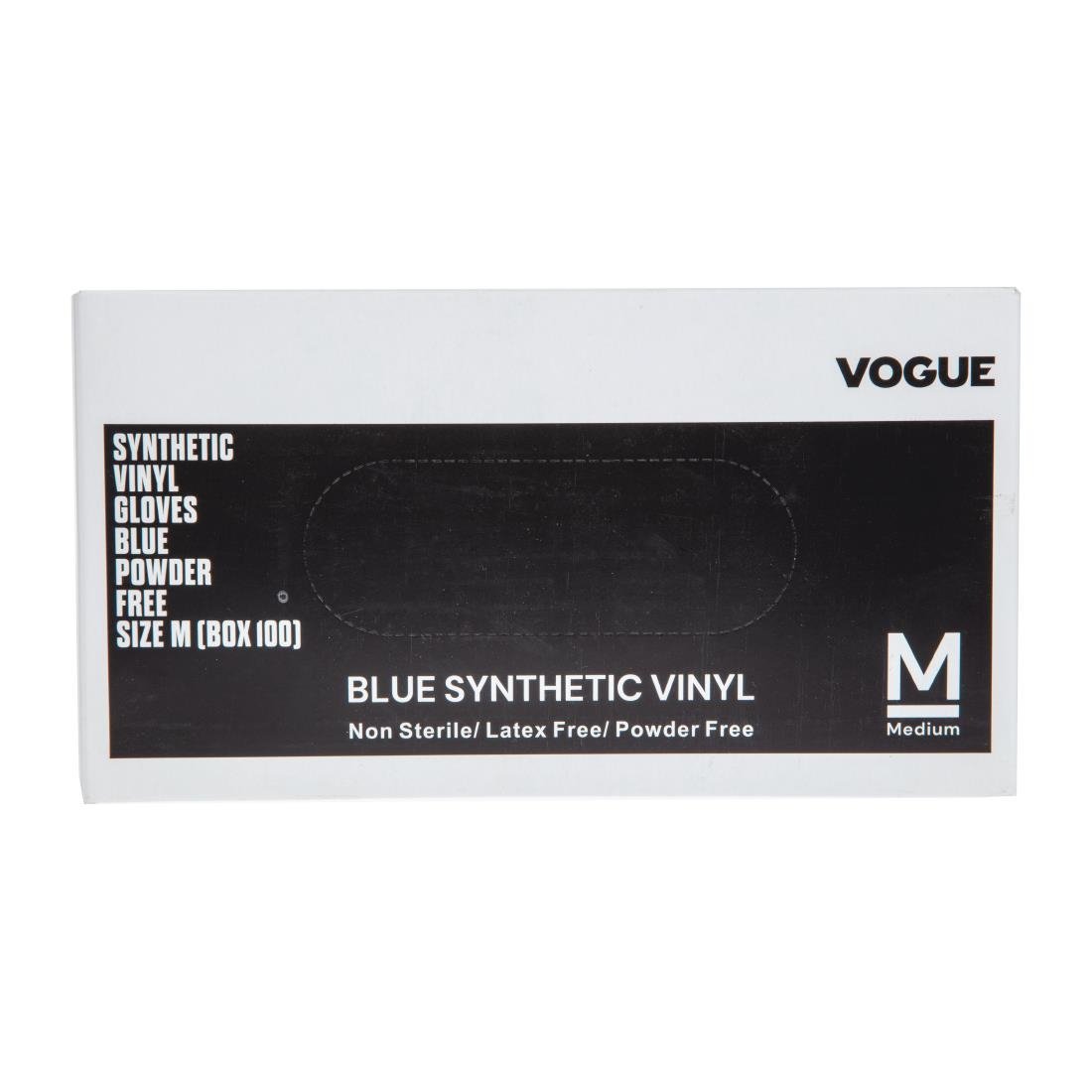 hygiplas poedervrije vinyl handschoenen blauw large (100 stuks) Hygiplas poedervrije vinyl handschoenen blauw Large (100 stuks)