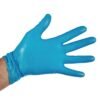 Hygiplas poedervrije vinyl handschoenen blauw Large (100 stuks)