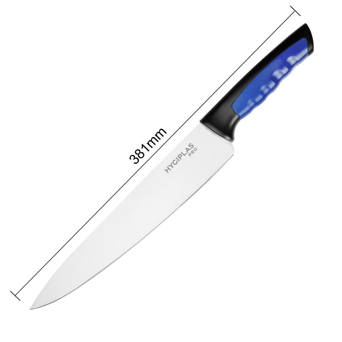 hygiplas pro koksmes blauw 25cm Hygiplas Pro koksmes Blauw 25cm