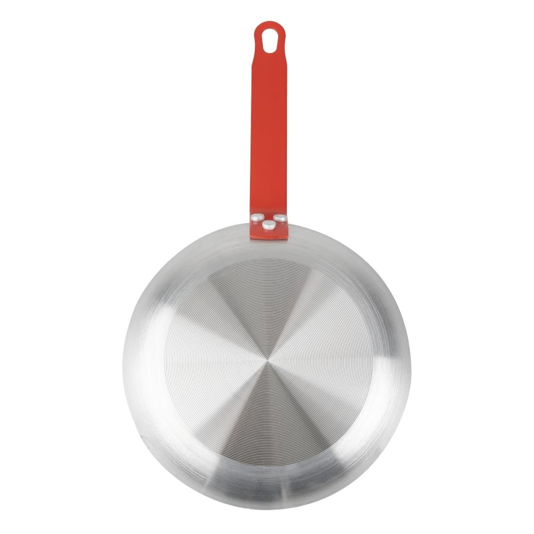 hygiplas teflon platinum plus anti aanbak koekenpan 240mm rood handvat Hygiplas Teflon Platinum Plus anti-aanbak koekenpan 240mm rood handvat