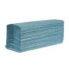 Jantex C-gevouwen handdoeken 1-laags blauw (2850 vellen) (12 stuks)