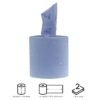 Jantex centrefeed 2-laags handdoekrollen blauw 120m (6 stuks)