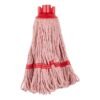 Jantex Dek Dweilkop Rood Streep 200g