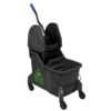 Jantex dweilemmer met twee compartimenten en pers Groen 30Ltr