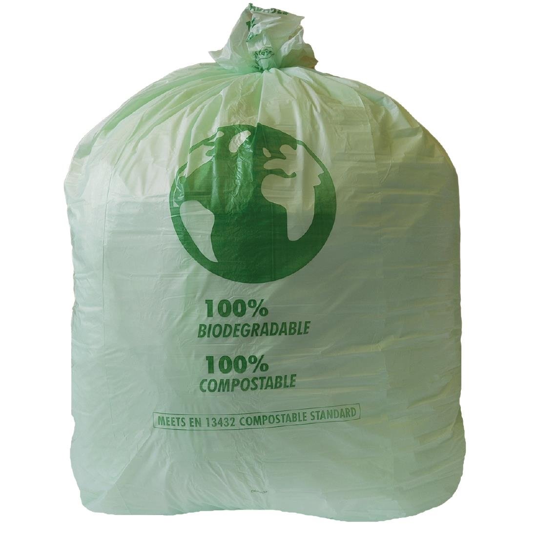 jantex groen composteerbare vuilniszakken 90ltr (20 stuks) Jantex Groen Composteerbare Vuilniszakken 90Ltr (20 Stuks)