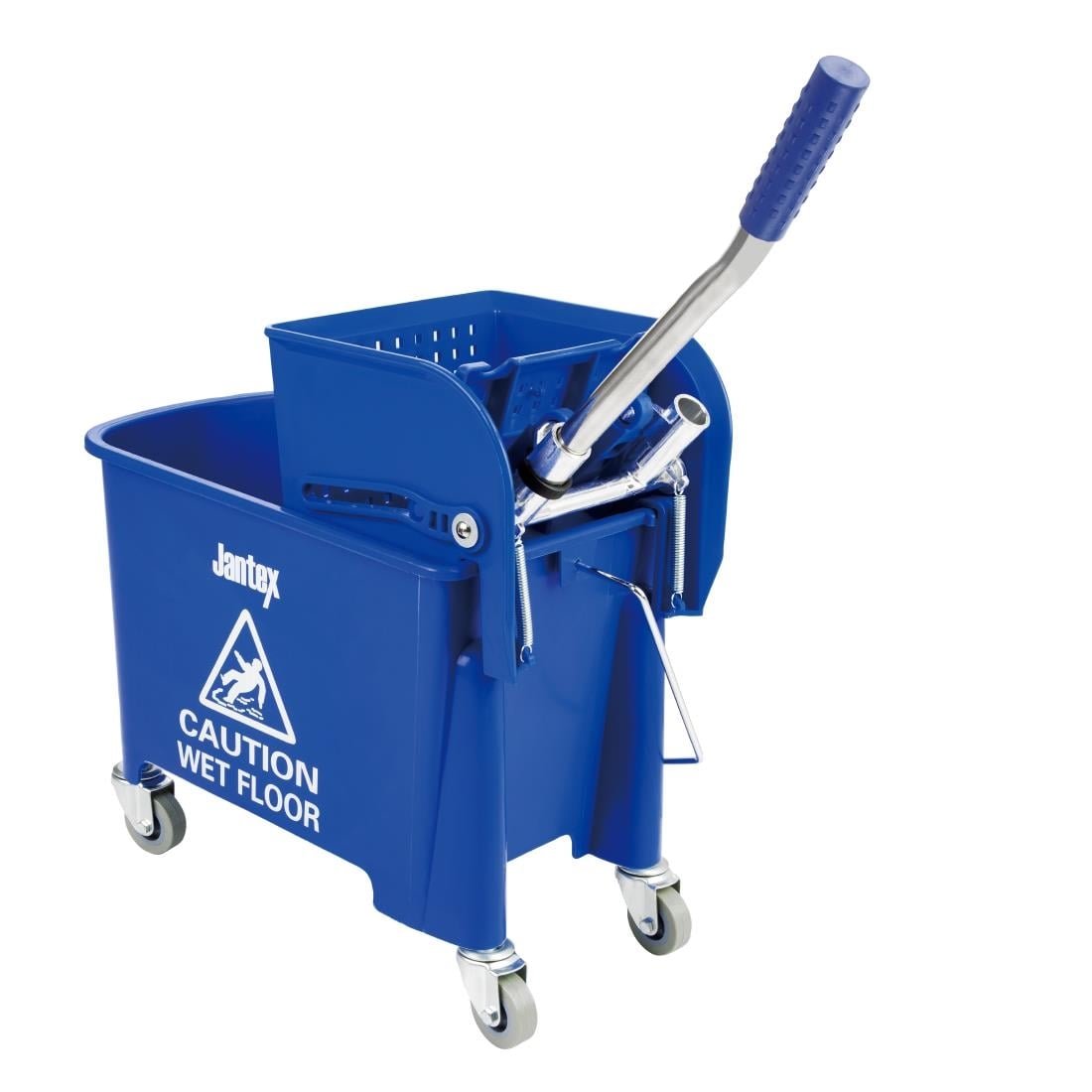 jantex kentucky rolemmer en wringer blauw 20ltr Jantex Kentucky rolemmer en wringer blauw 20Ltr