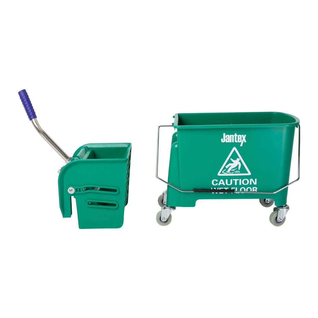 jantex kentucky rolemmer met wringer groen 20ltr Jantex Kentucky rolemmer met wringer groen 20Ltr