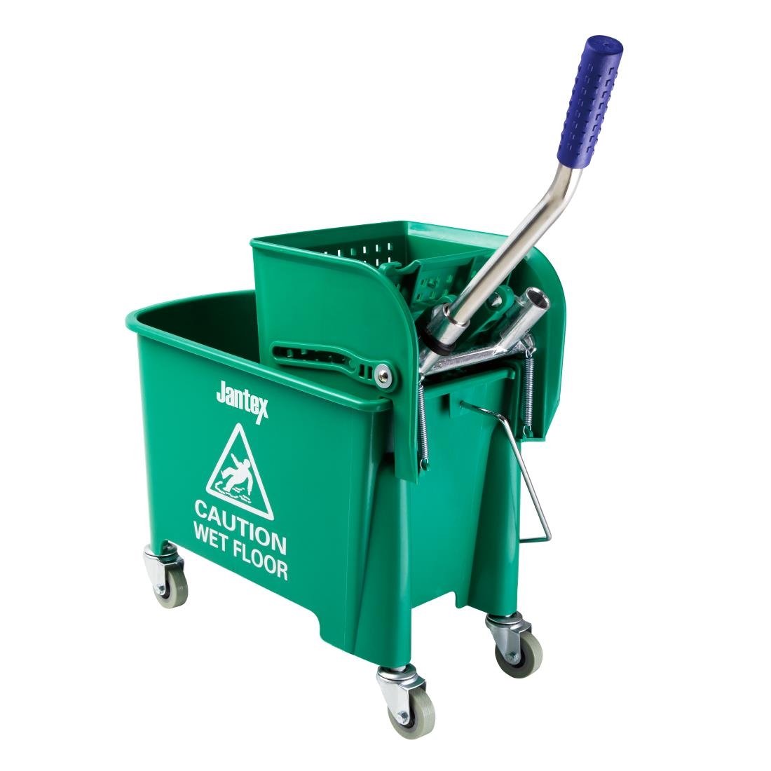 jantex kentucky rolemmer met wringer groen 20ltr Jantex Kentucky rolemmer met wringer groen 20Ltr