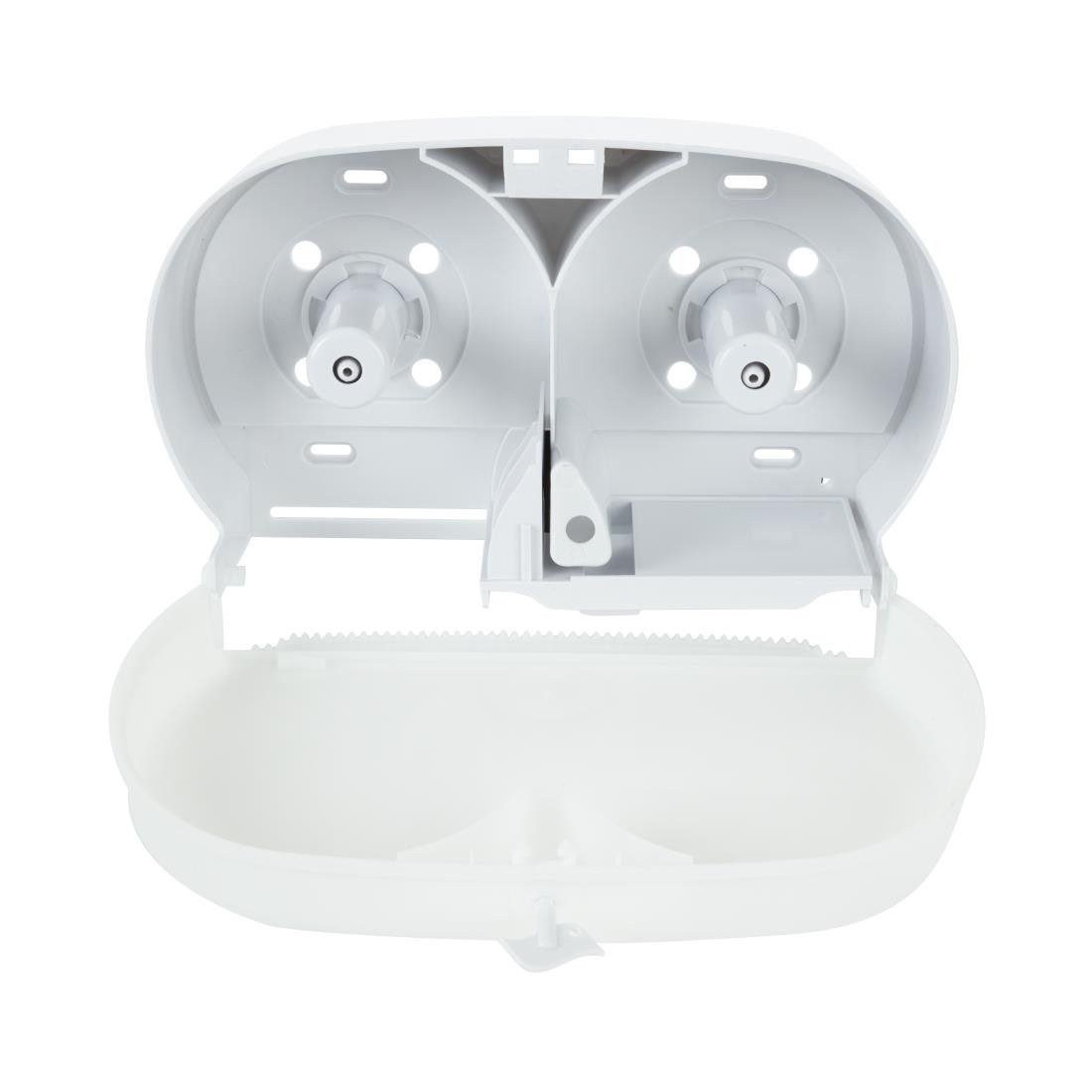 jantex micro dubbele toiletrol dispenser Jantex Micro dubbele toiletrol dispenser