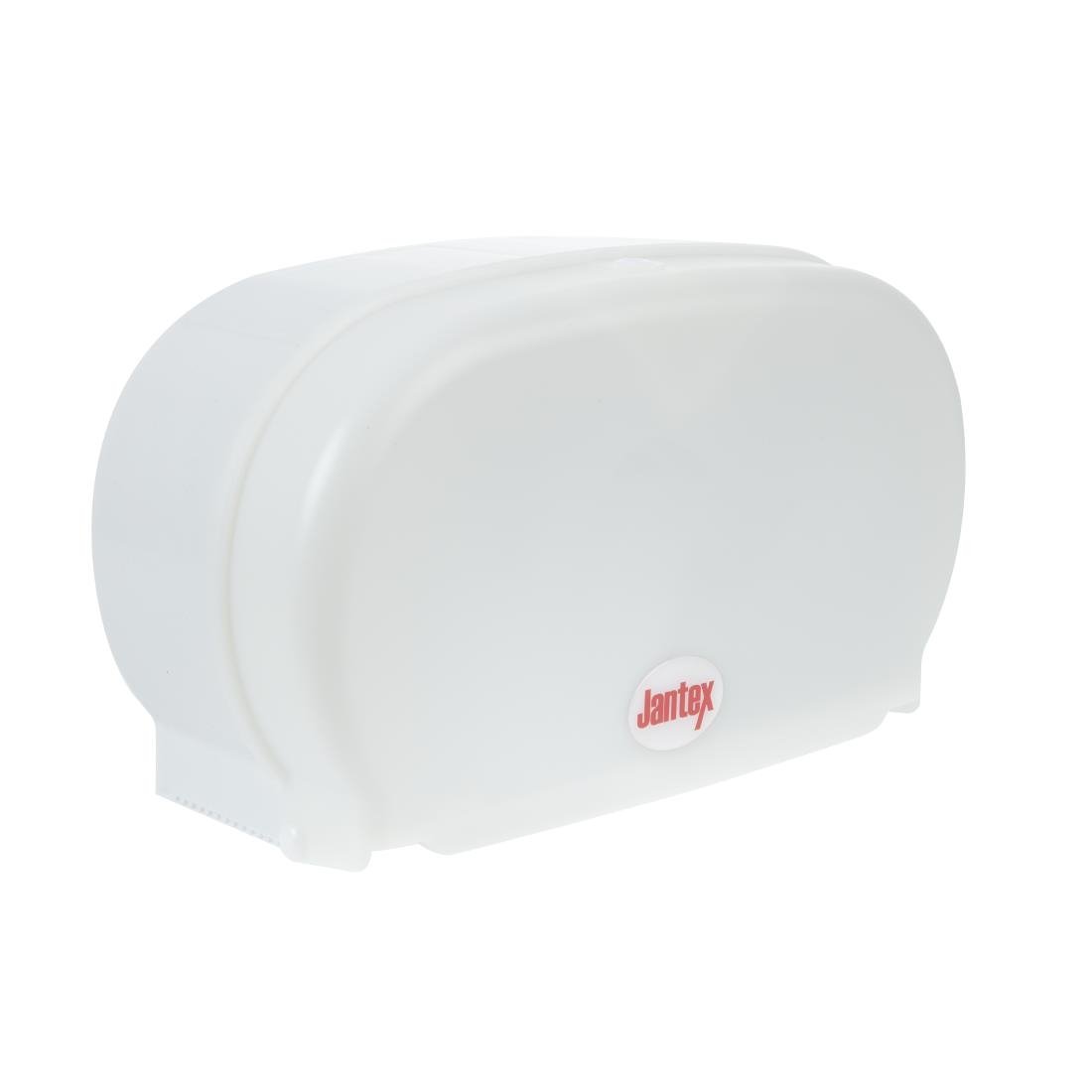 jantex micro dubbele toiletrol dispenser Jantex Micro dubbele toiletrol dispenser