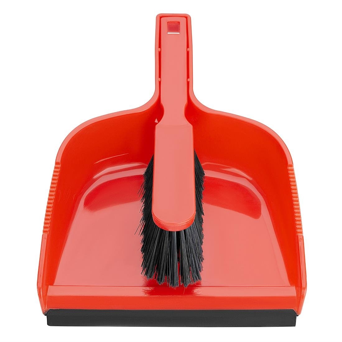 jantex stoffer & blik set rood Jantex Stoffer & Blik Set - Rood