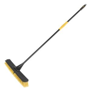 Jantex Zware Bezem & Steel Set Met Trekker 1677mm