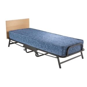 Jay-Be Contract eenpersoons opklapbed met waterbestendige matras zwart