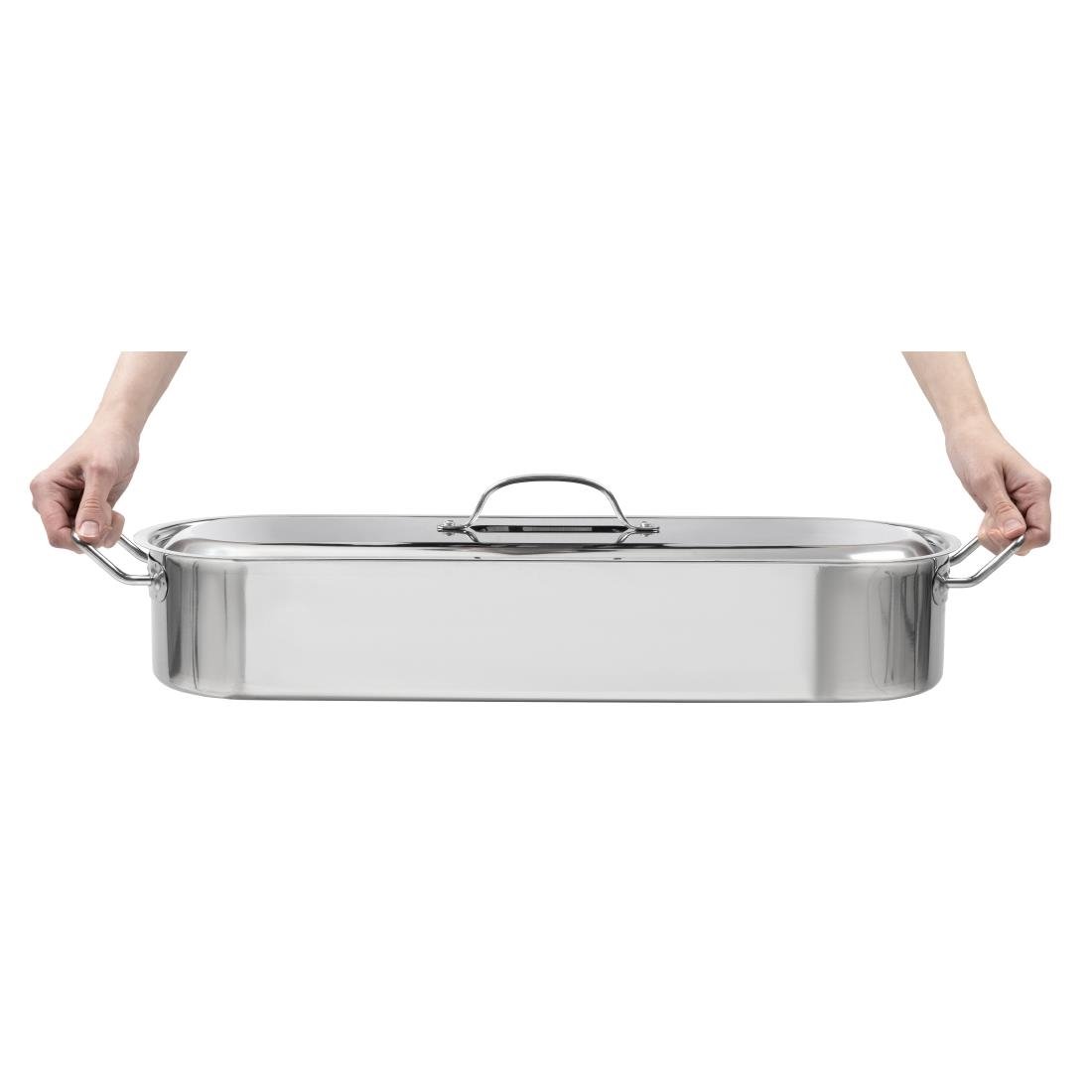 kitchen craft roestvrijstalen visketel 29cm Kitchen Craft Roestvrijstalen Visketel 29cm