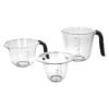 Kitchenaid Maatbekers Zwart (3 stuks) Kitchenaid Maatbekers Zwart (3 stuks)