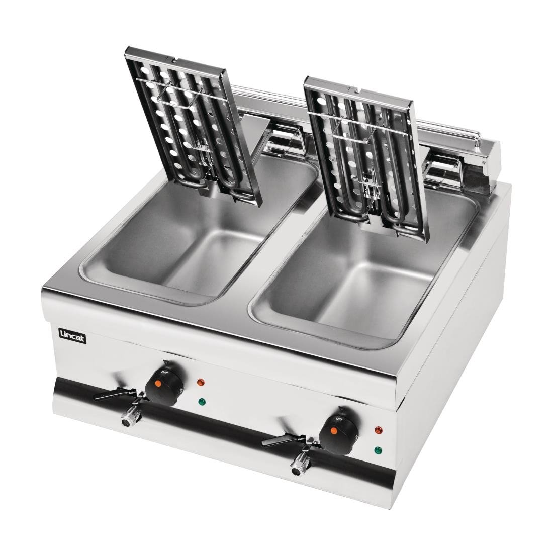 lincat silverlink 600 dubbele friteuse df66 Lincat Silverlink 600 dubbele friteuse DF66