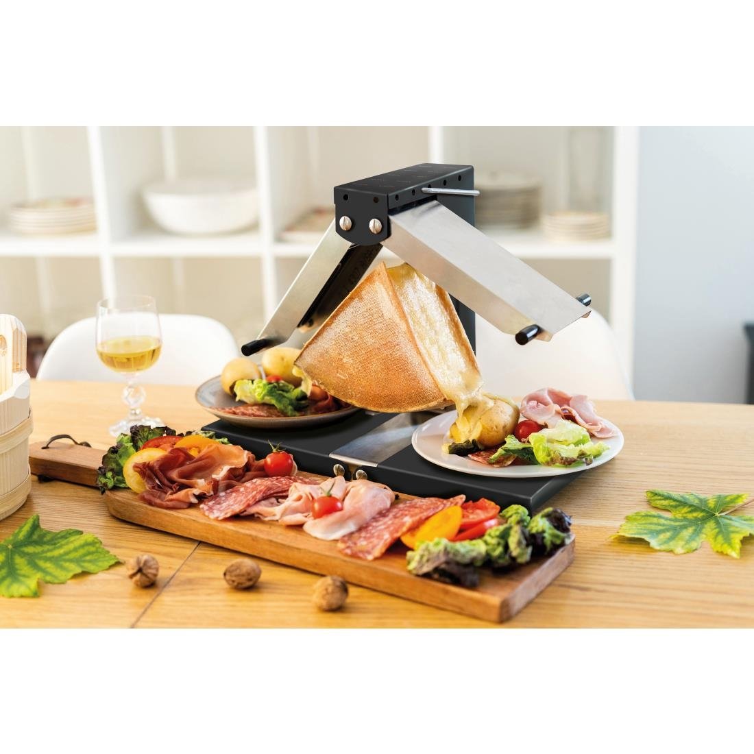 louis tellier breziere raclette kaassmelter zwart Louis Tellier Breziere Raclette Kaassmelter Zwart