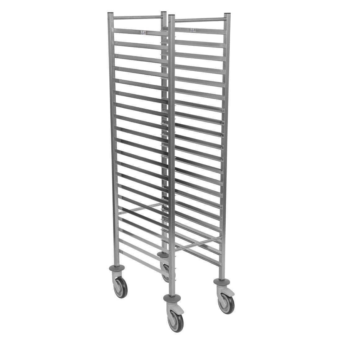 matfer bourgeat 20 niveau gastronorm vlakverpakkingswagen 1/1gn Matfer Bourgeat 20-Niveau Gastronorm Vlakverpakkingswagen 1/1Gn