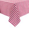 Mitre Comfort Gingham tafelkleed rood-wit 89x89cm