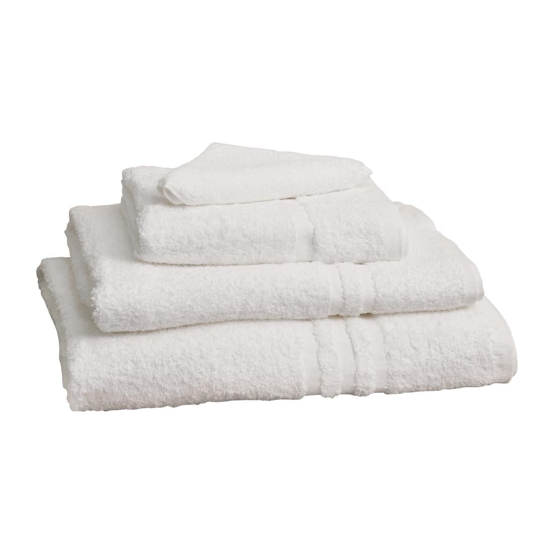 mitre essentials capri face cloth white (10 pack) Mitre Essentials Capri Face Cloth White (10 Pack)