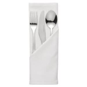 Mitre Essentials Ocassions servet wit 51x51cm (10 stuks)